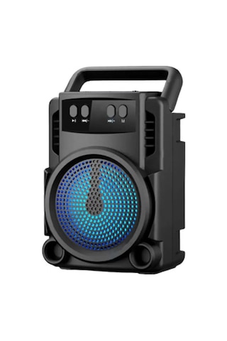 Platoon Pl-4689 Rgb Işıklı Bluetooth Speaker Usb Sd Girişli