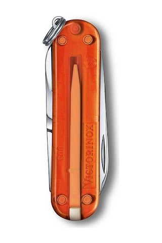 Victorinox 0.6223.T82G Fire Opal Classic Kamp Çakı Turuncu