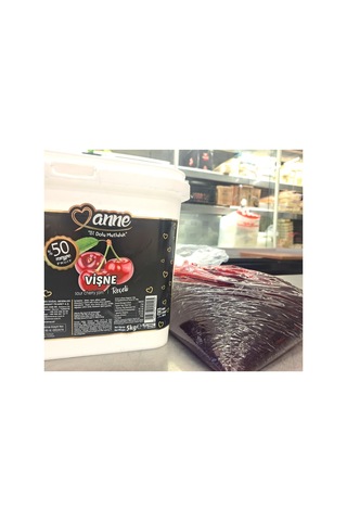 Anne Vişne Reçeli 5kg %50 Meyve