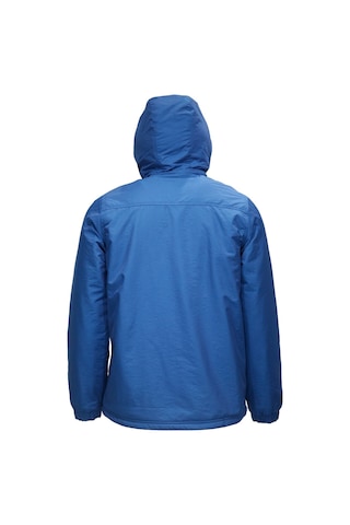 Erkek Kapitone Kapüşonlu Içi Peluşlu Indigo Mont 001