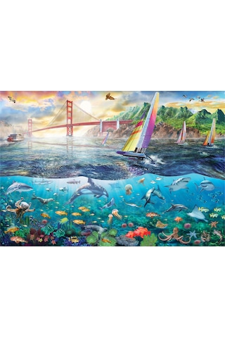 Anatolian 2000 Parçalık Puzzle - San Francisco Köprüsü 3968