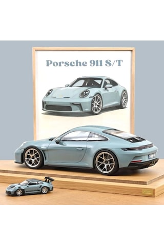 Norev 127550 1/12 Porsche 911 S/t 2023 Meissen Blue