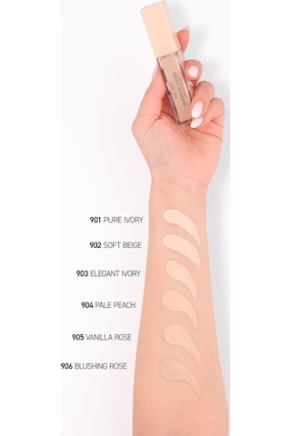 Alix Avien Kalıcı Nemlendirici Hücre Onarıcı Leke Karşıtı Kapatıcı Supreme Cover Concealer 901 Pure Ivory