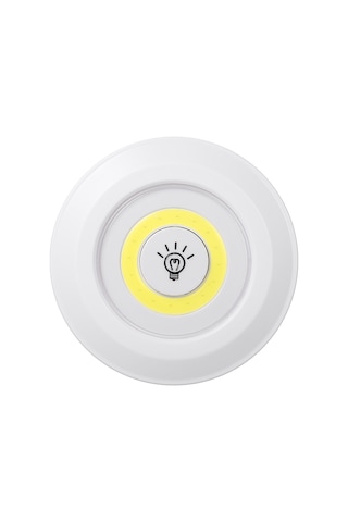 Qingmipy Kablosuz Cob Led Dolap Aydınlatma - 6'lı Paket, Uzaktan Kumandalı, Ayarlanabilir Parlaklık, Taşınabilir Beyaz