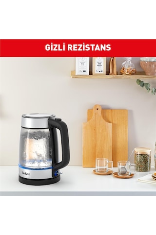 Tefal Işıklı Cam 1.7 LT 2000 W Kettle