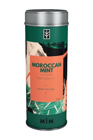 Mim Tea Moroccon Mint Tea Naneli Fas Çayı 50 G