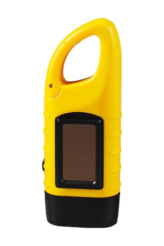 Padalink "kamp Işığı: El Krikolu Ve Güneş Enerjili Şarjlı Acil Durum Feneri - Sarı" Sarı