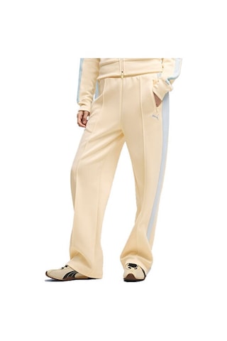 Puma T7 Pants Kadın Günlük Eşofman Altı 62979778 Krem