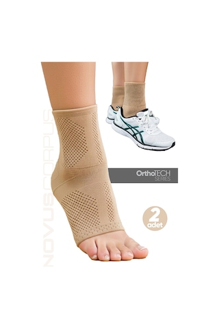 2'li Ortopedik Spor Ayak Bilekliği Unisex Spor Antrenman Gym Koşu Fitness Ayak Bileği Koruyucu