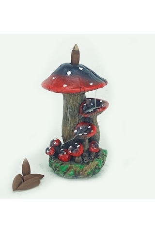 Mantar Geri Akış Tütsülük Siyah Tasarım