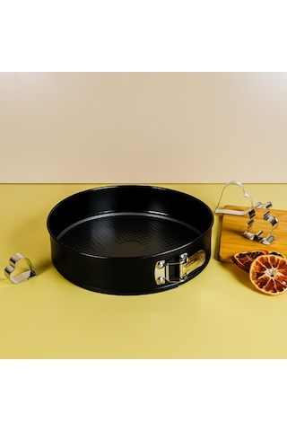 Guardini Kelepçeli Kek Kalıbı Siyah 30 Cm