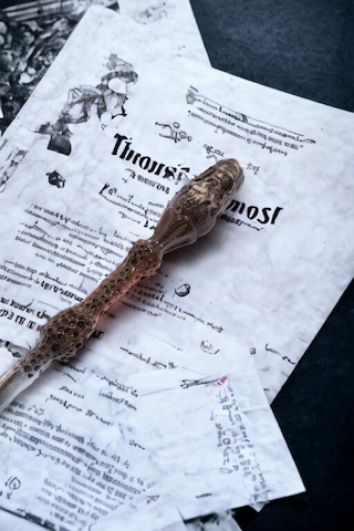 Harry Potter Başlı Dumbledore Asası 33 Cm , Büyülü Asa, Profesor Asası Kutulu Yeni Asa