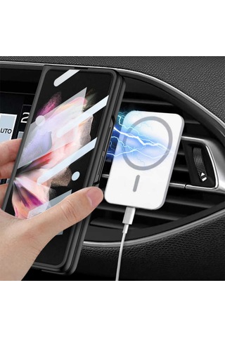 Galaxy Z Fold 3 Kilif Wireless Sarj Özellikli Kipta Magsafe Kilif 563842593