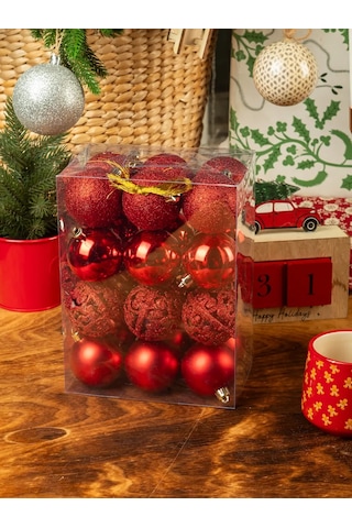 Kaemingk 24 Adet 60mm Yılbaşı Ağacı Süs Topları Seti 297815260 Arkadaş