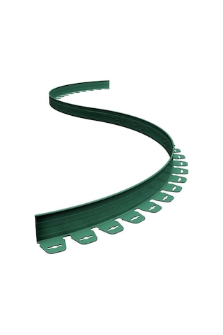 Plastik Çim Sınırlayıcı Esnek (Yeşil-Gri-Siyah) 25 Mt.