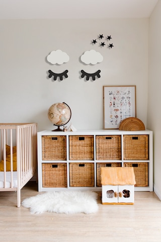 Uyku Zamanı Bulut Yıldız Kirpik Seti Çocuk Odası Duvar Dekorasyon