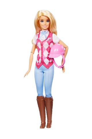 Hxj38 Barbie Binici Bebek - Malibu -barbie Mysteries: The Great Horse Chase