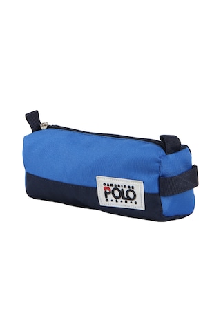 Cambridge Polo Club Tomboy Unisex Tek Bölmeli Kalemlik Mavi