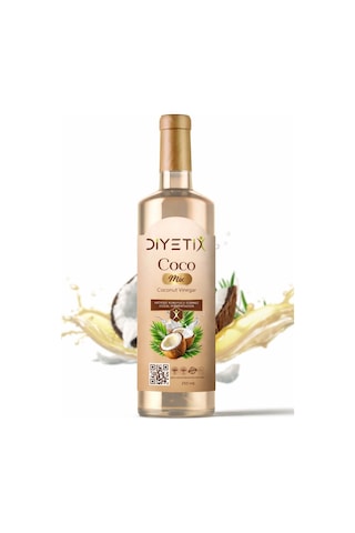 Diyetix Coco Mix -250 Ml Hindistan Cevizi Sirkesi Katkısız & Doğal Fermente Günlük Kullanım