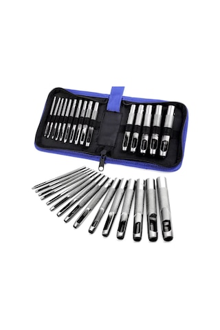 Delici Padova Çubuk Seti . Değişik Boylarda Delme Kalıbı 2mm'den 25mm'e 15 Çeşit