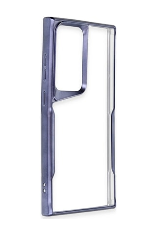 Storeşahin Samsung Uyumlu Galaxy S24 Ultra Kılıf Boyi Silikon Kapak - Lacivert Shn0720