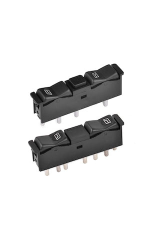 2pcs Ön Sol Sağ Kapı Güç Pencere Kontrol Anahtarı Mercedes Benz W123 W201 W126 0008208210 0008208110