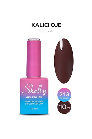 Shelby 10 Ml. A213 Kalıcı Oje