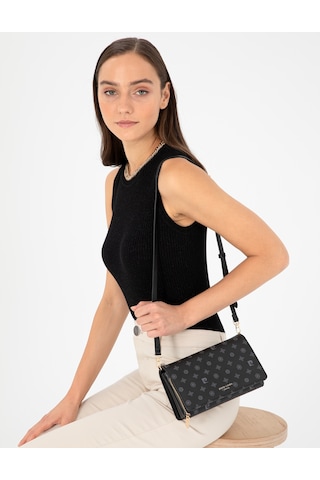 Pierre Cardin Kadın Siyah Çanta 50307601-vr046 Siyah