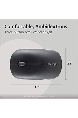 Kensington Pro Fit Bluetooth Mobil Fare 3.0 Veya 5.0 , Iki Elle