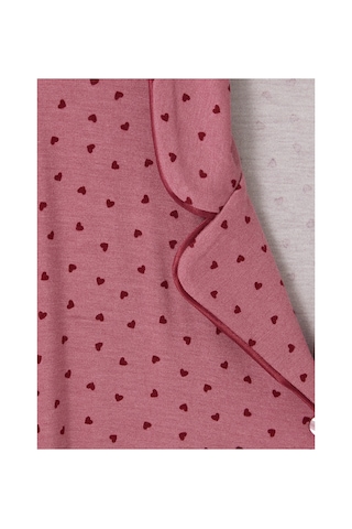 Lcw Dream Pembe Kalp Desenli Kadın Pijama Takımı