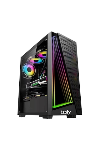 İzoly N12P i5-3470 16 GB 256 GB SSD 4 GB RX550 Dos Masaüstü Oyuncu Bilgisayarı