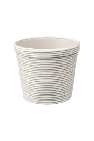 Rattan Saksı, Rattan, 12 Cm Büyük Boy ( 12,5 X 8 Cm