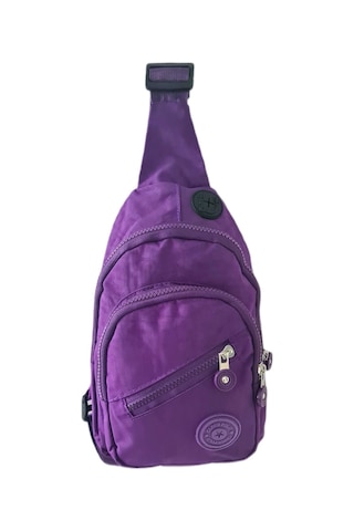 Anılbags Anıl Bags Mor Krinkıl Su Geçirmez Çanta, Çapraz Askılı Omuz Ve