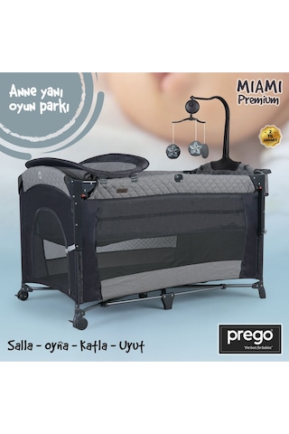 8040 Miami Premium Oyun Parkı 70x120 Cm Bej