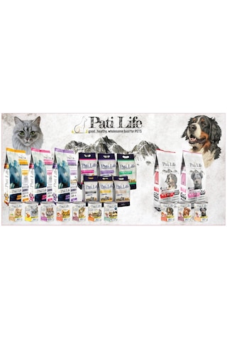 Patilife Yüksek Proteinli Sığır Etli Köpek Konserve Maması 415 Gr 48 Adet