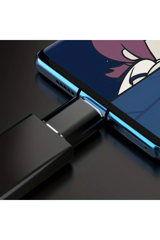 Hobibahçem 1 Adet Usb To C Adaptor Dişi Çevirici Dönüştürücü Adaptör
