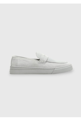 Ramsey Açık Gri Süet Casual Loafer