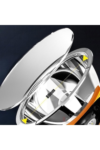 6 Mod Şarjlı EL Feneri Projektör Tipi Watton Wt-615 Sarı