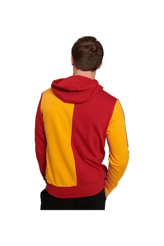 Galatasaray Forma Lisanslı Metin Oktay Sweatshirt Sarı - Kırmızı