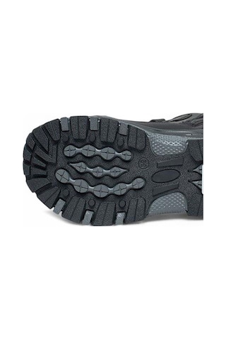 Celira Nwh Cırtlı Siyah Kaymaz Taban Erkek Çocuk Bot Siyah Füme