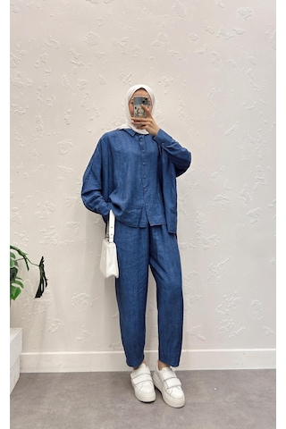 Kadın İkili Takım Mavi