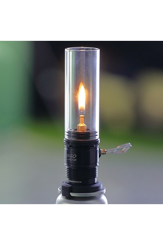 Dofolink Dağcı Düz Gaz Tankı İle Kartuşlı Ocak Arayüzü Bağlantı Adaptörü - Siyah Alüminyum Alyuminyum, Hızlı Montaj, Gaz Sızıntısı Yok Siyah