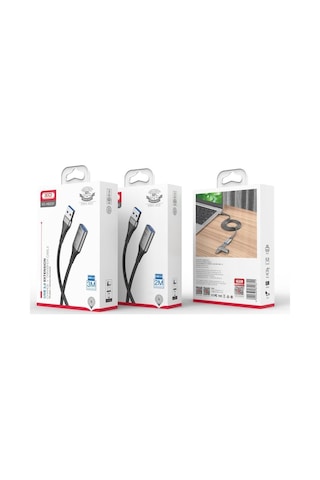 Nb220 Usb 3.0 Dişi-erkek Usb Kablo - Hızlı Veri Aktarım Uzatma Printer Kablosu - 2 Metre