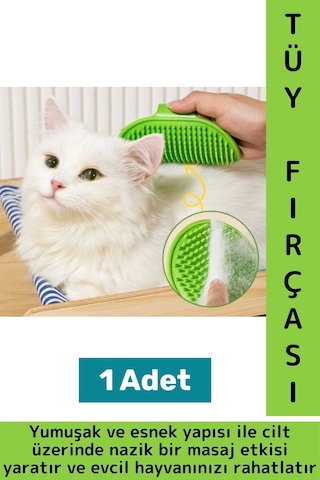 Ergonomik Evcil Hayvan Yumuşak Esnek Zararsz Masaj Pet Kedi Köpek Silikon Tüy Toplama Yıkama Fırçası