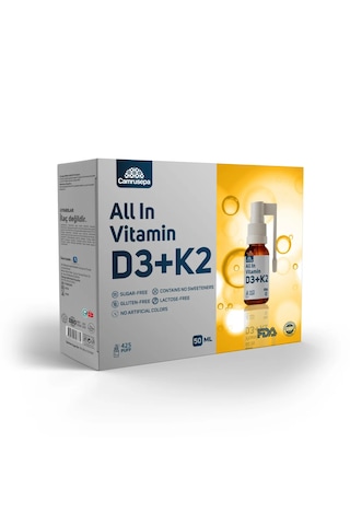 Camrusepa All In D3+K2 Vitamini 50 ML