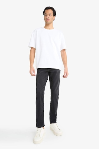Defacto Pedro Slim Fit Dar Kalıp Normal Bel Dar Paça Jean Pantolon F2922ax25aunm36 Antrasit