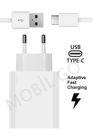 Samsung Galaxy Tab S9 Fe Plus Uyumlu Type-c Girişli Hızlı Şarj Aleti