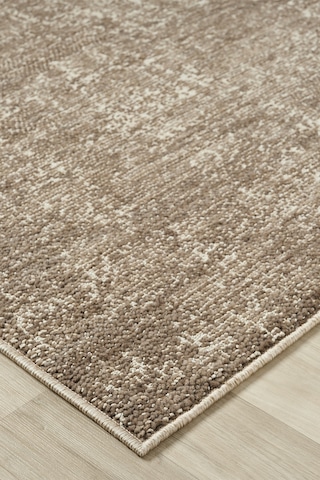 Mariesse Home Wool Serisi Bukleli Yumuşak Dokulu İskandinav Dokuma Halı 1086-kahve