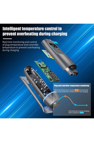 Khons 3.7 Kw 16 Amper Elektrikli Araç Şarj Cihazı + Çanta