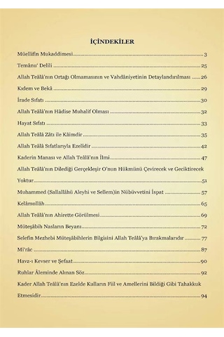 Tahaviyye Şerhi Baberti Tercümesi Kırık Manalı - Geniş İzahlı...